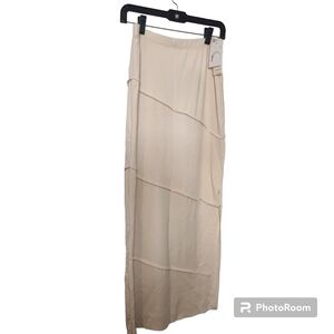 Cream Maxi Skirt from Commense